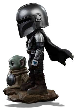 The Mandalorian & Grogu MiniCo figurine The Mandalorian and Grogu Iron Studio