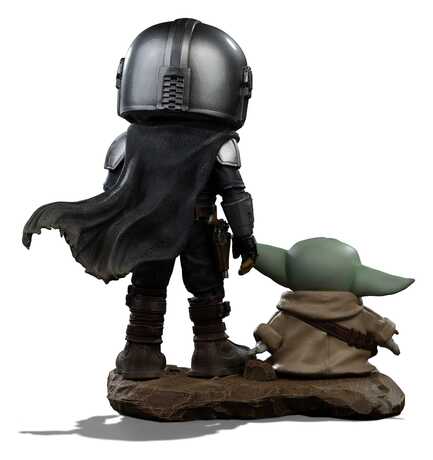 The Mandalorian & Grogu MiniCo figurine The Mandalorian and Grogu Iron Studio