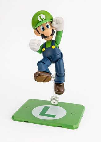 Super Mario figurine S.H. Figuarts Luigi Bandai