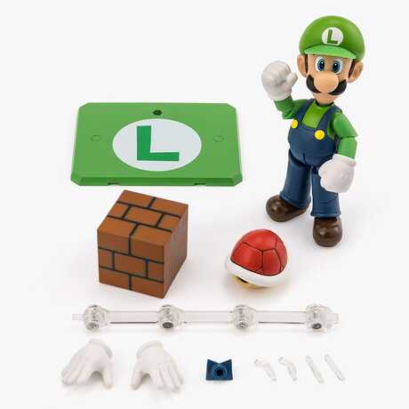 Super Mario figurine S.H. Figuarts Luigi Bandai