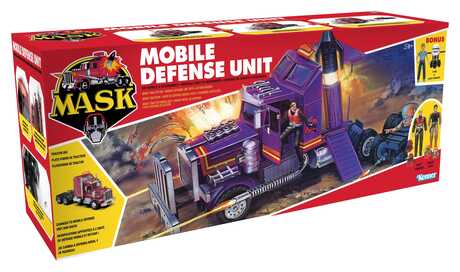 M.A.S.K. Wave 1 véhicule Mobile Defense Unit Limited Edition The Loyal Subjects