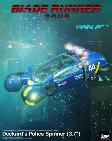 Blade runner 2049 deckard police spinner THREEZERO