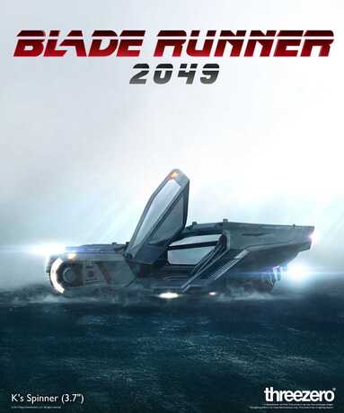 Blade Runner 2049 véhicule DK's Spinner THREEZERO