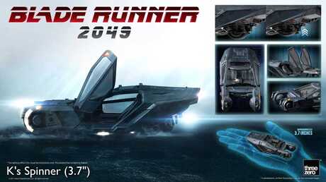 Blade Runner 2049 véhicule DK's Spinner THREEZERO
