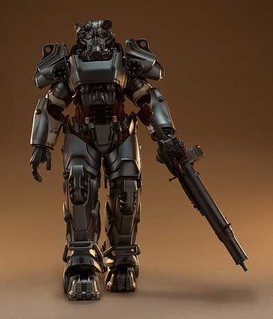 Fallout Plastic Model Kit Plamatea T-60 Power Armor Good Smile Company