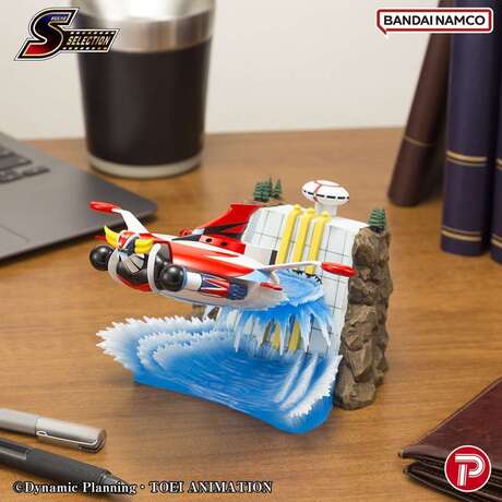 Goldorak statuette PVC Scene selection 02 grendizer to the skies of fierce combat diorama PLEX