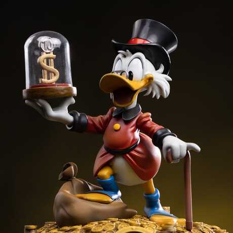 Duck Tales statuette 1/10 Art Scale Uncle Scrooge McDuck Picsou Iron Studios