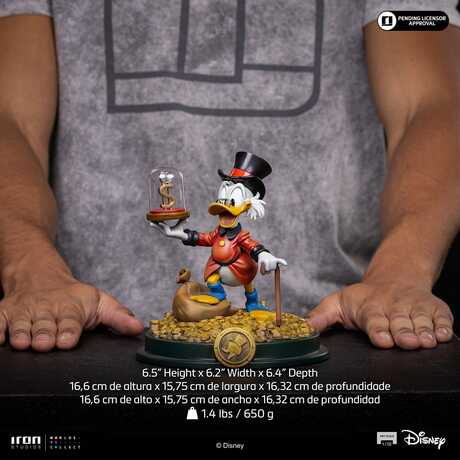 Duck Tales statuette 1/10 Art Scale Uncle Scrooge McDuck Picsou Iron Studios