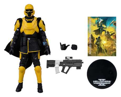 Helldivers II McFarlane Gaming Edition figurine T4-40 Gold Eagle McFarlane Toys