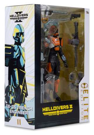 Helldivers 2 McFarlane Elite Edition Figurine CE-25 Trench Engineer (Deluxe)  McFarlane Toys