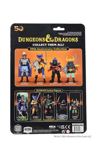 Dungeons and Dragons figurine 50th Anniversary Zarak on Blister Card Neca