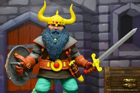 Dungeons and Dragons figurine 50th Anniversary Elkhorn on Blister Card Neca