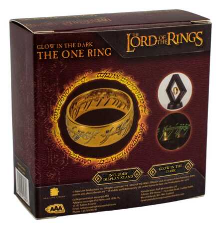 Le Seigneur des Anneaux réplique 1/1 One Ring Glow in the Dark