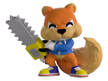 Conker’s Bad Fur Day figurine Vinyl Chainsaw Conker Youtooz
