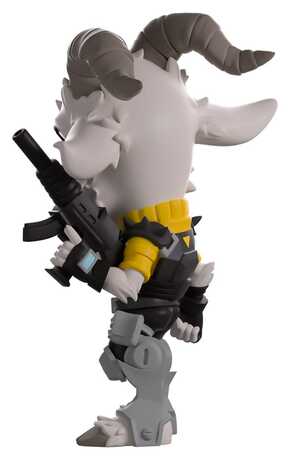 Go Goated figurine Vinyl Combat Goat Youtooz