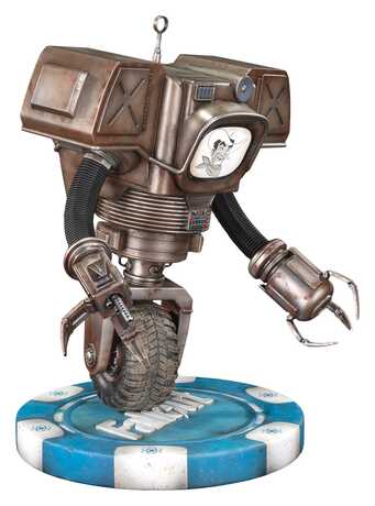 Fallout figurine PVC (Amazon) Victor the Securitron Dark Horse