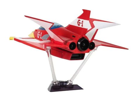 La bataille des planetes Gatchaman II figurine avec véhicule 1/24 G-1 Eagle Sharp & Ken The Eagle Ramen toy