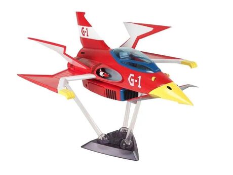 La bataille des planetes Gatchaman II figurine avec véhicule 1/24 G-1 Eagle Sharp & Ken The Eagle Ramen toy