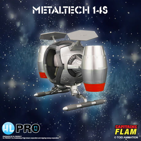 Captaine Flam Metaltech 14S Cosmoliner Cosmolem Silver Edition Box FR HL PRO