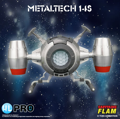 Captaine Flam Metaltech 14S Cosmoliner Cosmolem Silver Edition Box FR HL PRO