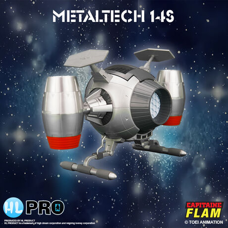 Captaine Flam Metaltech 14S Cosmoliner Cosmolem Silver Edition Box FR HL PRO
