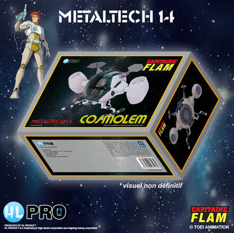 Captaine Flam Metaltech 14 Cosmoliner Cosmolem Box FR HL PRO