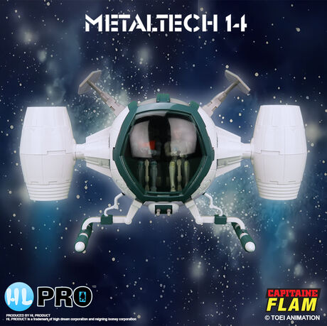 Captaine Flam Metaltech 14 Cosmoliner Cosmolem Box FR HL PRO
