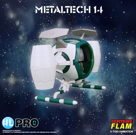 Captaine Flam Metaltech 14 Cosmoliner Cosmolem Box FR HL PRO
