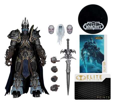 WOW World of Warcraft McFarlane Elite Edition figurine Lich King #09  McFarlane Toys