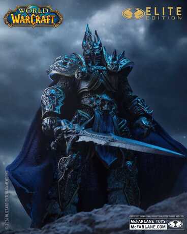 WOW World of Warcraft McFarlane Elite Edition figurine Lich King #09  McFarlane Toys