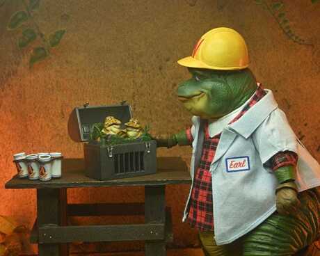 Dinosaurs figurine Ultimate Earl Sinclair Wesayso Neca