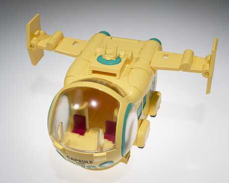 Dragon Ball Z figurine Changearts Hoi-Poi Capsule No. 576 Bulma's Airplane  Bandai