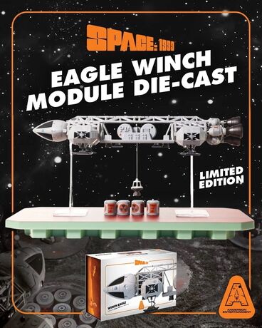 Cosmos 1999 Space 1999 Eagle Wich Module Die-cast Limited Edition Anderson Entertainment