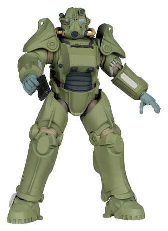 Fallout 76 Gaming Edition figurine T-45 Military Armor (Red Platinum Edition)  McFarlane Toys