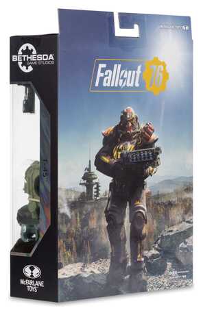 Fallout 76 Gaming Edition figurine T-45 Military Armor (Red Platinum Edition)  McFarlane Toys