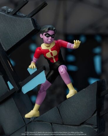 Invincible With Kid Omni Man & Conquest Limited Action Figure Set JADA