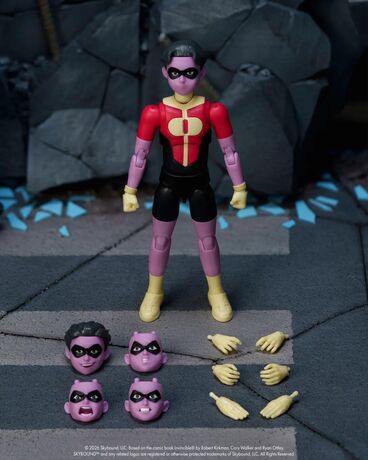 Invincible With Kid Omni Man & Conquest Limited Action Figure Set JADA