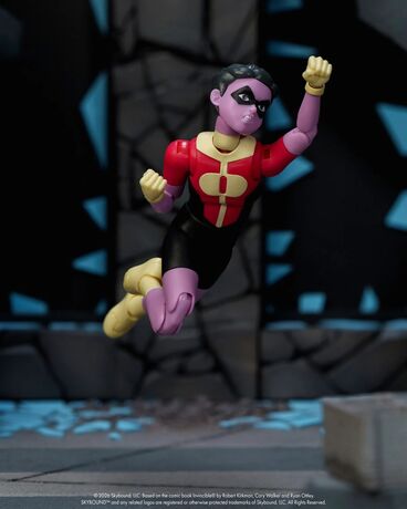 Invincible With Kid Omni Man & Conquest Limited Action Figure Set JADA