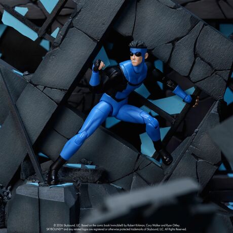 Invincible With Kid Omni Man & Conquest Limited Action Figure Set JADA