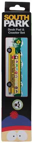 South Park set sous-mains revêtu & sous-verre Elementary School Bus FaNaTtik