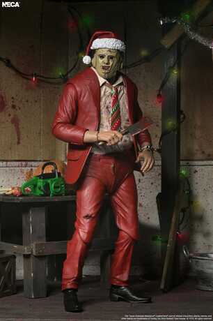Texas Chainsaw Massacre Ultimate figurine Santa Leatherface NECA
