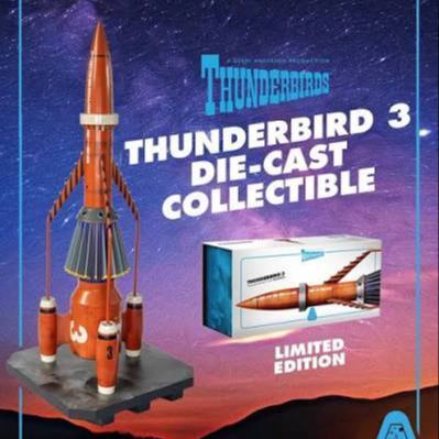 Thunderbirds Les Sentinelles de l'Air T3 die-cast model Limited Edition Anderson Entertainment Limited