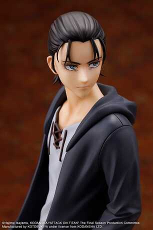 Attack on Titan: The Final Season figurine PVC Oshi Works Eren Yeager The Final Season Ver. Kotobukiya