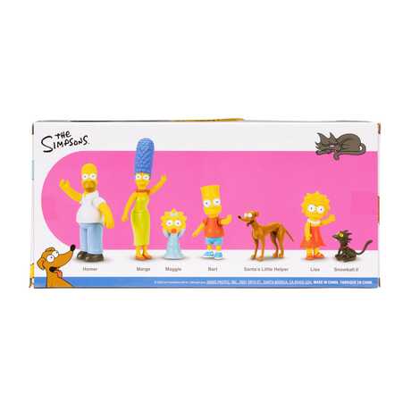 Simpsons pack 7 figurines Jakks Pacific