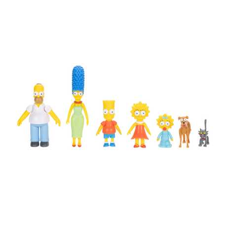 Simpsons pack 7 figurines Jakks Pacific