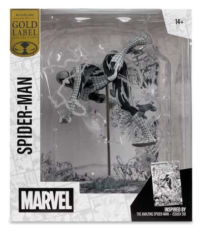 Marvel statuette PVC !/10 Spider-Man (Line Art) (The Amazing Spider-Man #318) (Gold Label) McFarlane Toys