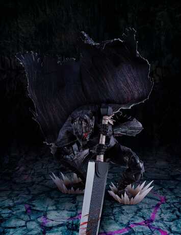 Berserk figurine S.H.Figuarts Guts (Berserker Armor) -Heat of Passion- Battle Ver. Bandai