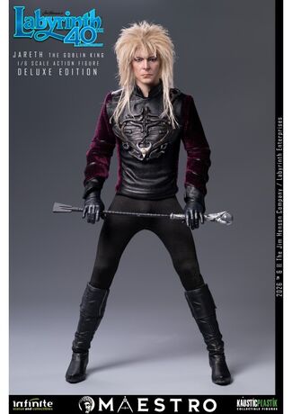 Labyrinth Jareth The Goblin King 1/6 Action Figure Deluxe Edition Infinite Statue