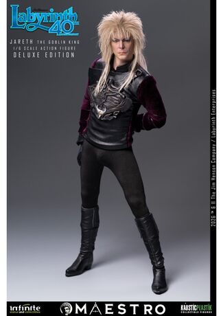 Labyrinth Jareth The Goblin King 1/6 Action Figure Deluxe Edition Infinite Statue