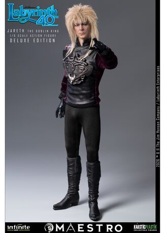 Labyrinth Jareth The Goblin King 1/6 Action Figure Deluxe Edition Infinite Statue